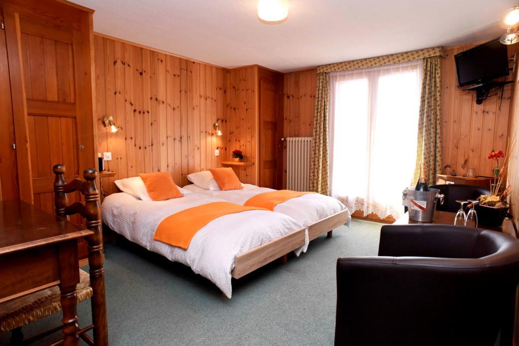 Hotel De La Poste Verbier Room photo